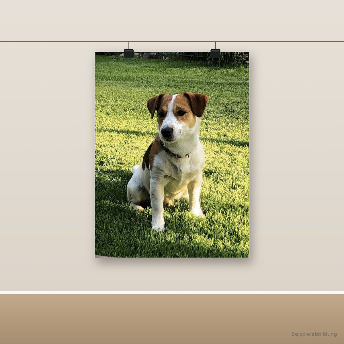 Personalisiertes Tierposter mit deinem Foto (ohne Rahmen)