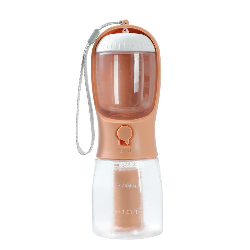 Multifunktionale Hunde Trinkflasche 3-in-1