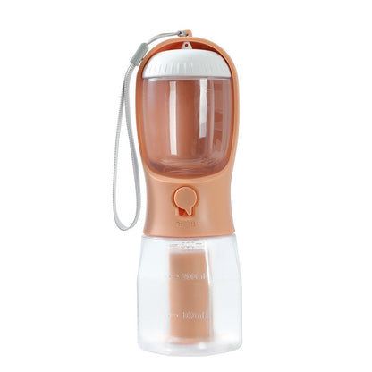 Multifunktionale Hunde Trinkflasche 3-in-1