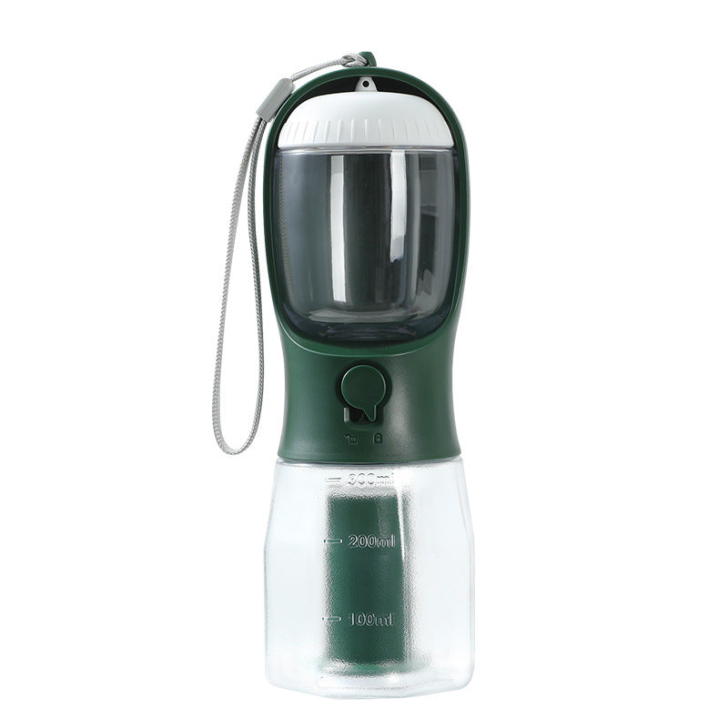 Multifunktionale Hunde Trinkflasche 3-in-1