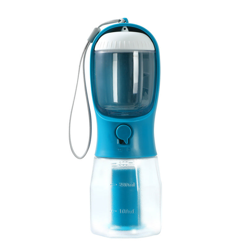 Multifunktionale Hunde Trinkflasche 3-in-1
