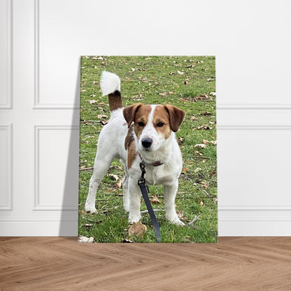 Personalisierte Tierleinwand mit deinem Foto