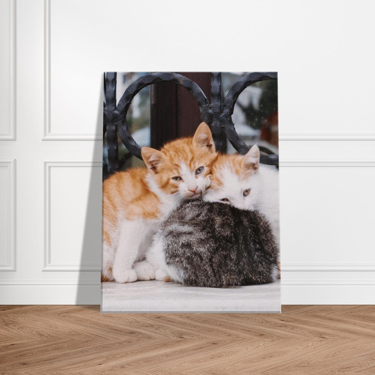 Personalisierte Tierleinwand mit deinem Foto