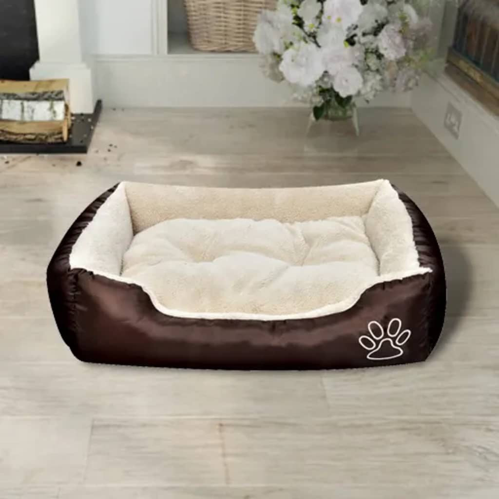 Warmes Hundebett Mit Polsterkissen XL