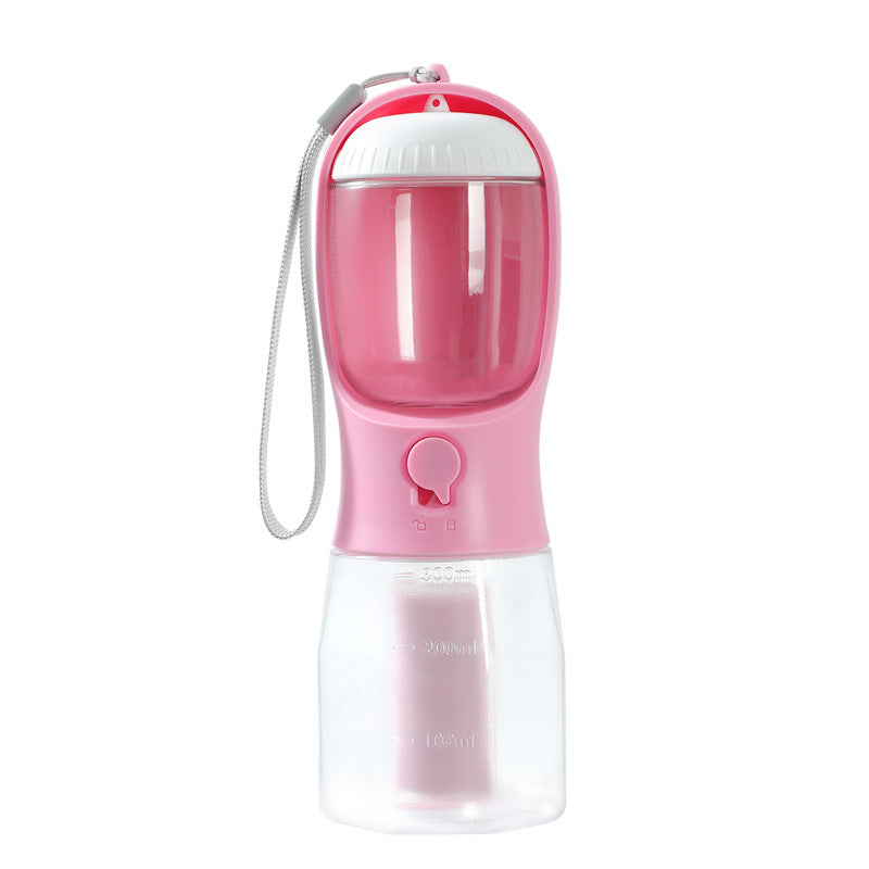 Multifunktionale Hunde Trinkflasche 3-in-1